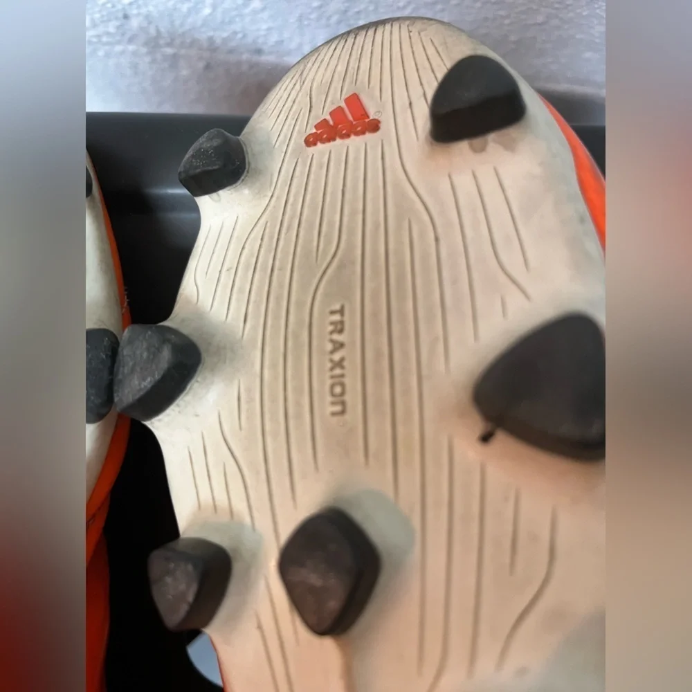 Adidas Classic Orange. & Black Footwear. Cleats